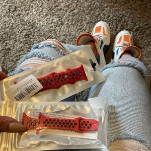 His/hers matching Apple watch bands